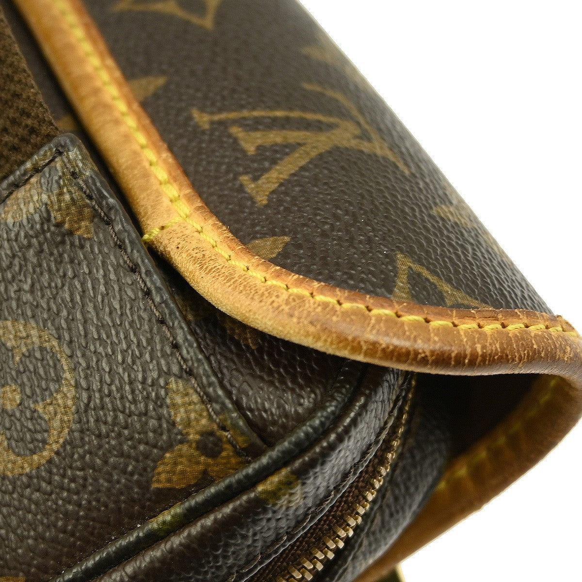 Louis Vuitton Bosphore Waist Monogram Canvas Brown Canvas Clutche & Pouche Bag (Pre-Owned)