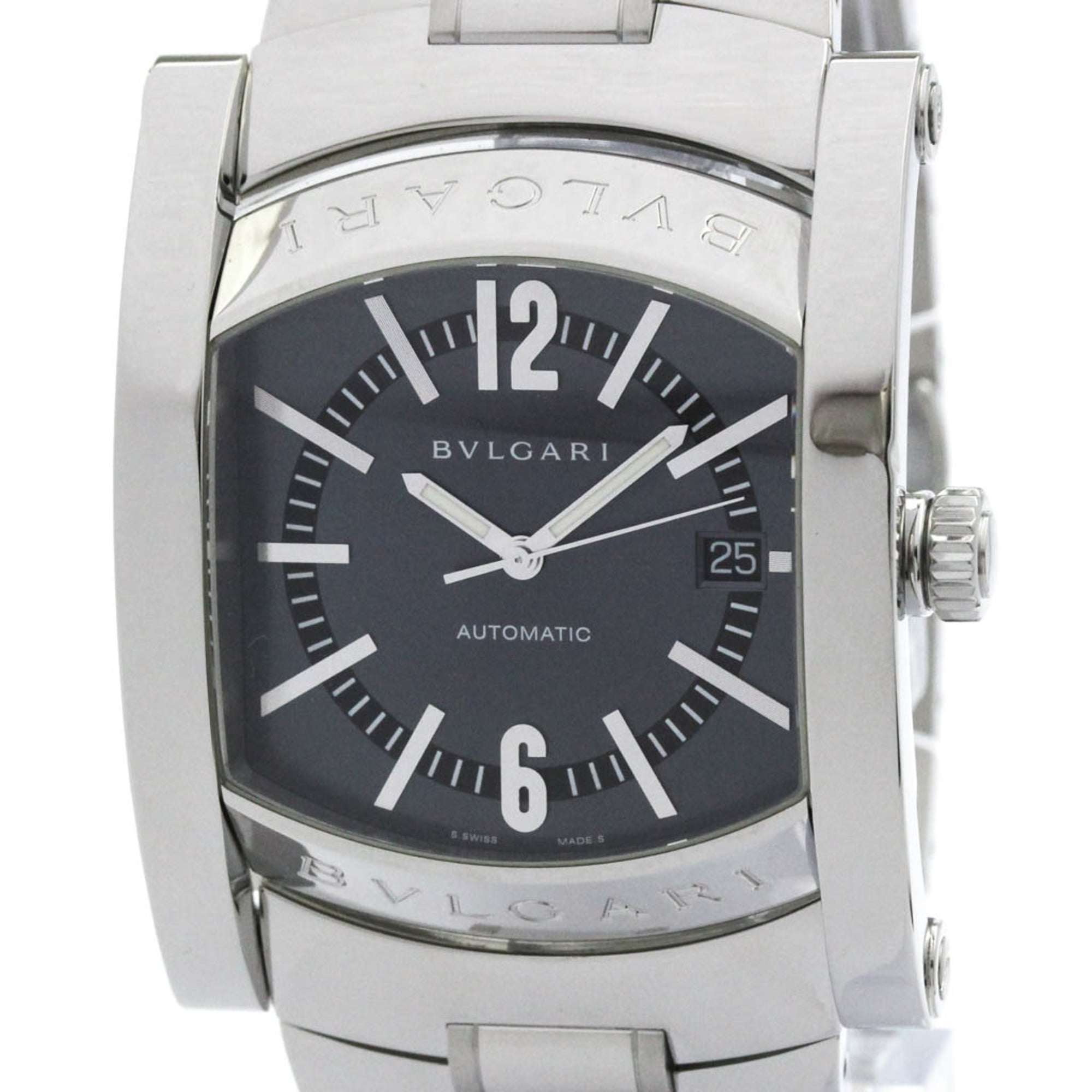Bvlgari Assioma Chronograph Automatic Stainless Steel Watch (Pre-Owned)