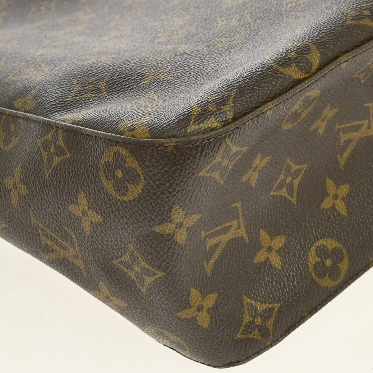 Louis Vuitton Monogram Looping Monogram Canvas Brown Canvas Handbag (Pre-Owned)