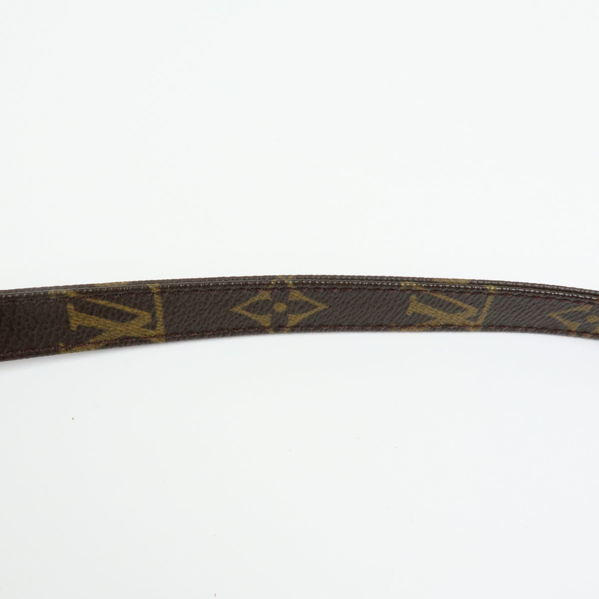 Louis Vuitton Shoulder Strap Monogram Canvas Brown Canvas Straps Accessory (Pre-Owned)