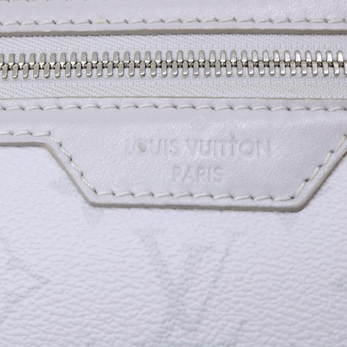 Louis Vuitton Double Flat Messenger Limited Edition Logo Story Monogram Canvas And Denim Multicolour Canvas Clutche & Pouche Bag (Pre-Owned)