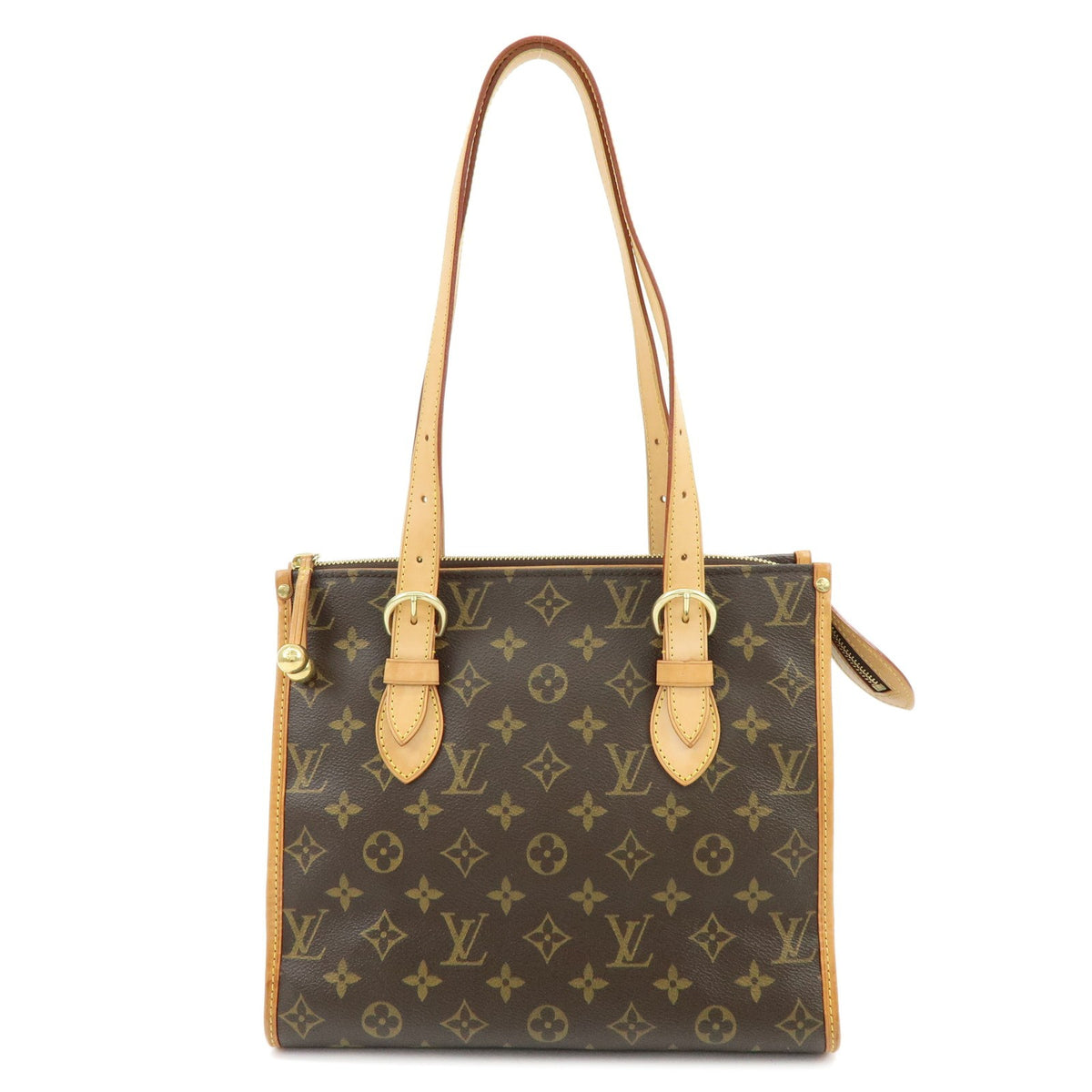 Louis Vuitton Popincourt Monogram Canvas Brown Canvas Shoulder Bag Bag (Pre-Owned)