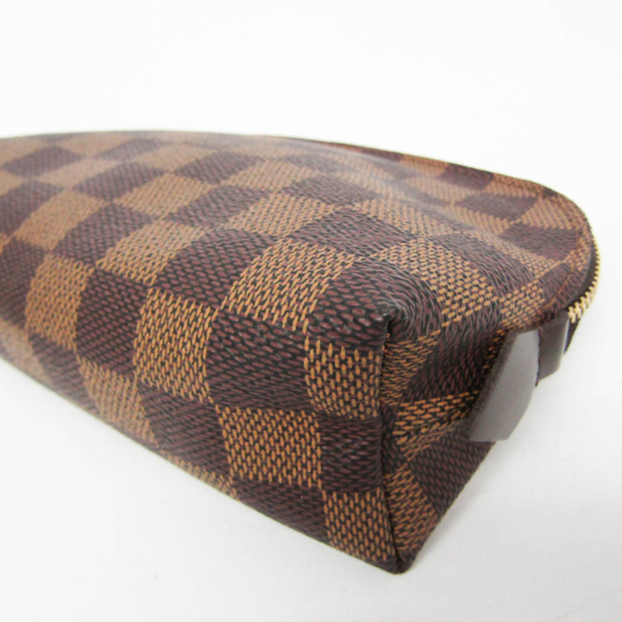 Louis Vuitton Cosmetic Damier Ebene Brown Canvas Clutche & Pouche Bag (Pre-Owned)