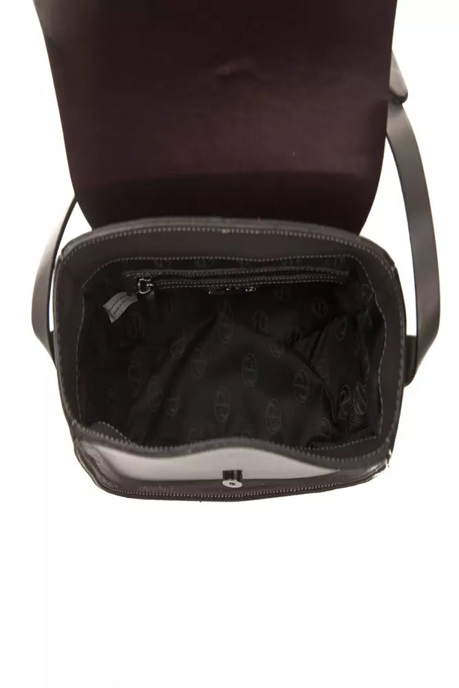 Pompei Donatella Burgundy Leather Women Women's Crossbody