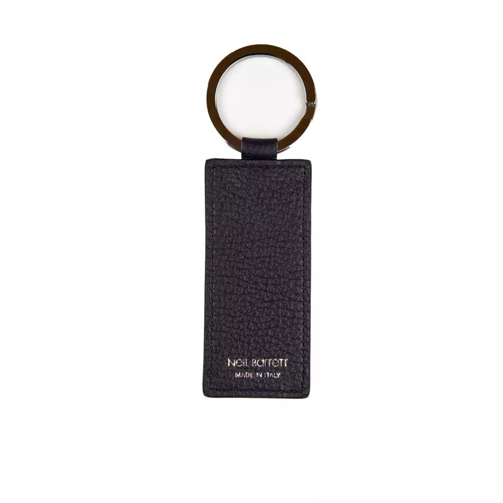 Neil Barrett Blue Leather Men Men's Keychain