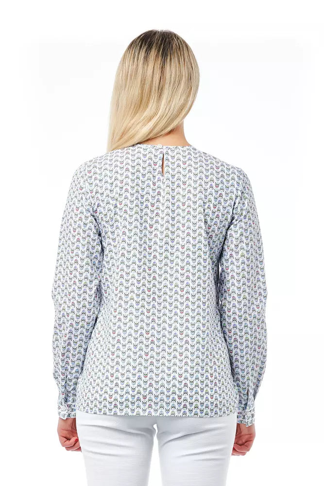 Bagutta White Cotton Women Women's Blouse