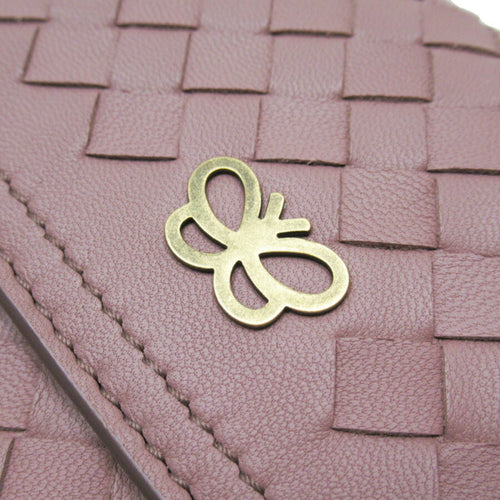 Bottega Veneta Pink Leather Wallet  (Pre-Owned)