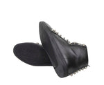 Gucci Men's Black Sttuded Leather High Top Sneaker 411774 1000
