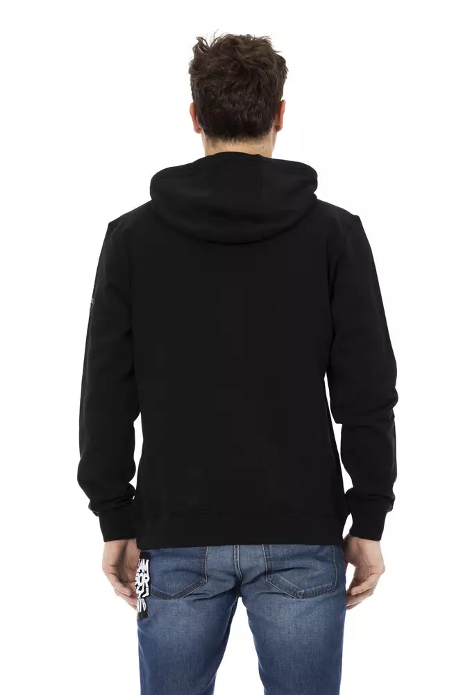 Automobili Lamborghini Black Cotton Men Men's Hoodie