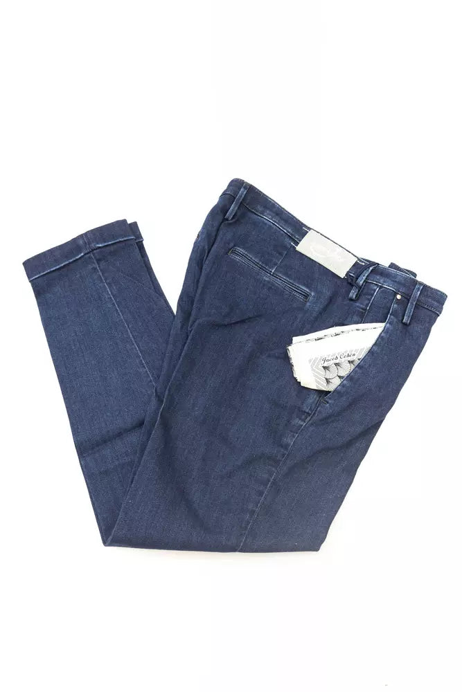 Jacob Cohen Blue Cotton Women Women's Jeans