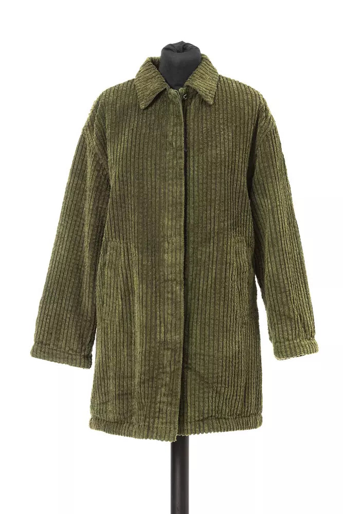Jacob Cohen Green Cotton Women Women's Jacket