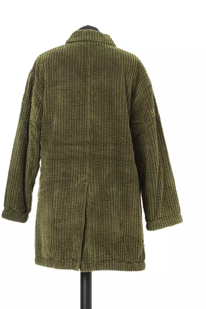 Jacob Cohen Green Cotton Women Women's Jacket
