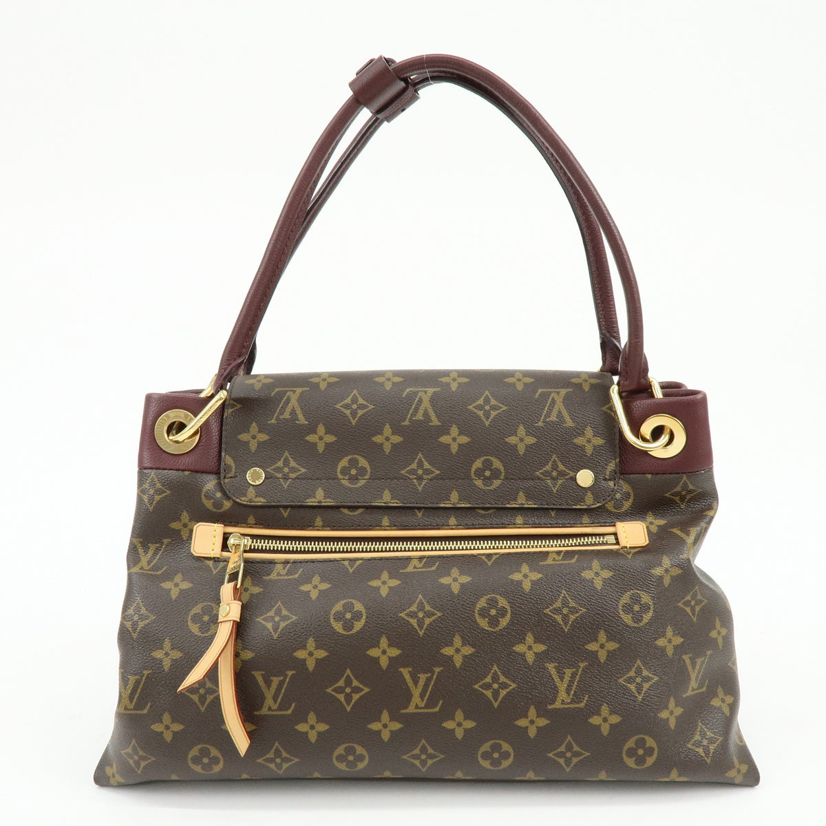 Louis Vuitton Olympe Monogram Canvas Brown Canvas Handbag (Pre-Owned)