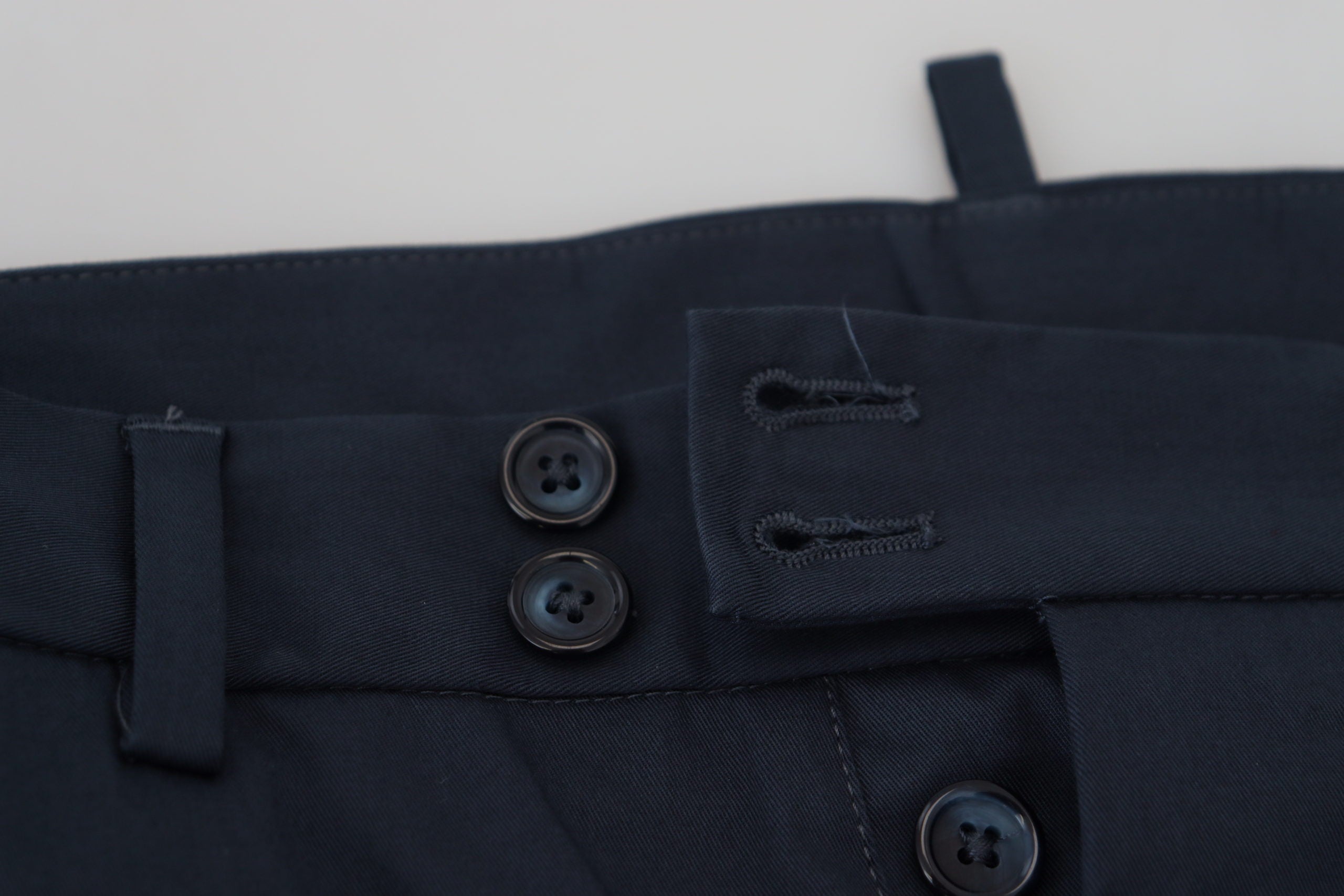 Dolce & Gabbana Elegant Blue Cotton Blend Men's Shorts