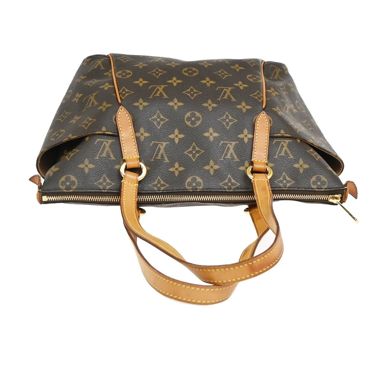Louis Vuitton Totally Monogram Canvas Brown Canvas Tote Bag Bag (Pre-Owned)