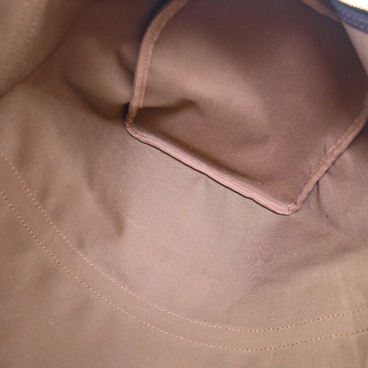 Louis Vuitton Keepall Monogram Canvas Brown Canvas Travel Bag Bag (Pre-Owned)