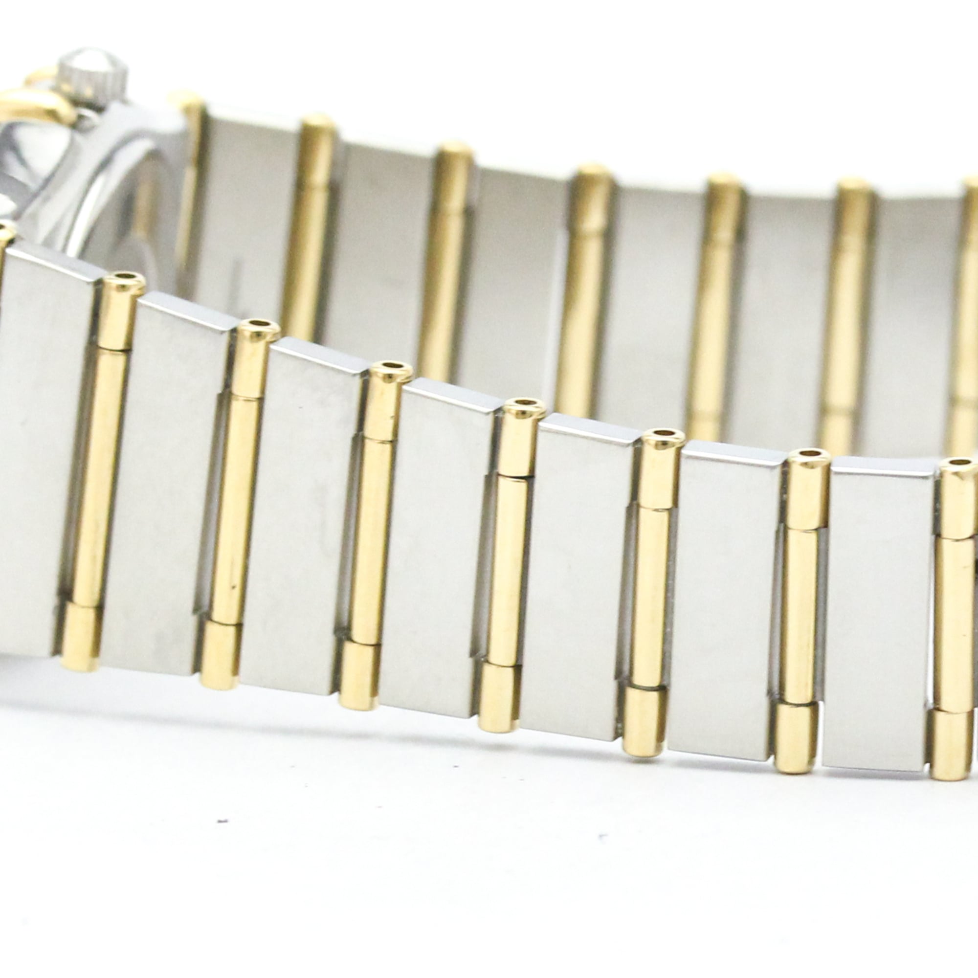 Omega Constellation Quartz Stainless Steel And Yellow Gold Watch (Pre-Owned)