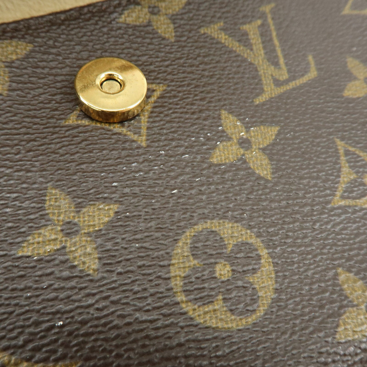 Louis Vuitton Florentine Waist Monogram Canvas Brown Canvas Handbag (Pre-Owned)
