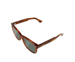 Gucci Women's Gray Green Lens Havana Acetate Square Sunglasses GG0050S 002 414551 2262