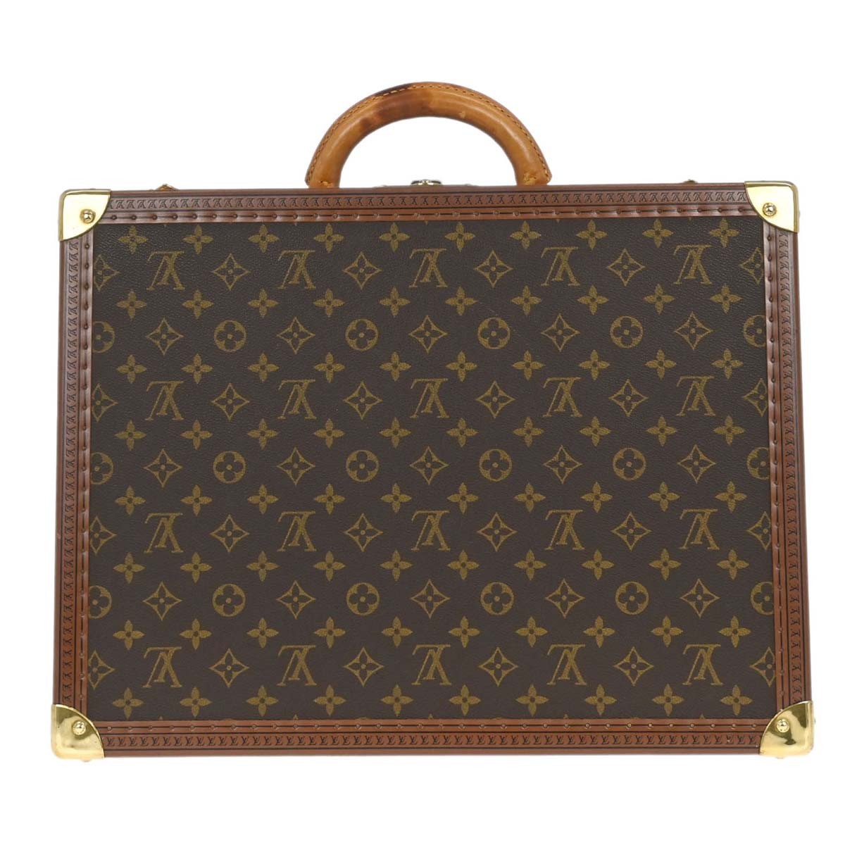 Louis Vuitton Cotteville Trunk Monogram Canvas Brown Canvas Travel Bag Bag (Pre-Owned)