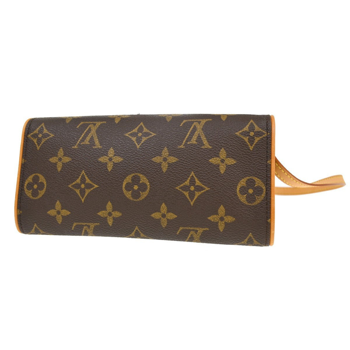 Louis Vuitton Twin Monogram Canvas Brown Canvas Clutche & Pouche Bag (Pre-Owned)