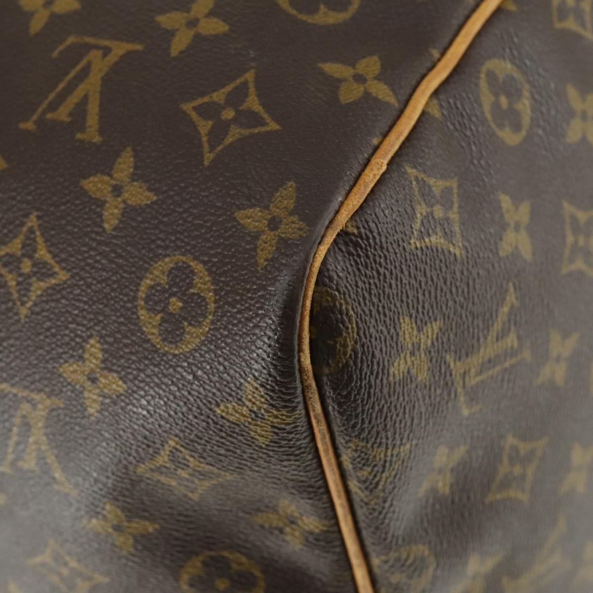 Louis Vuitton Keepall Monogram Canvas Brown Canvas Travel Bag Bag (Pre-Owned)