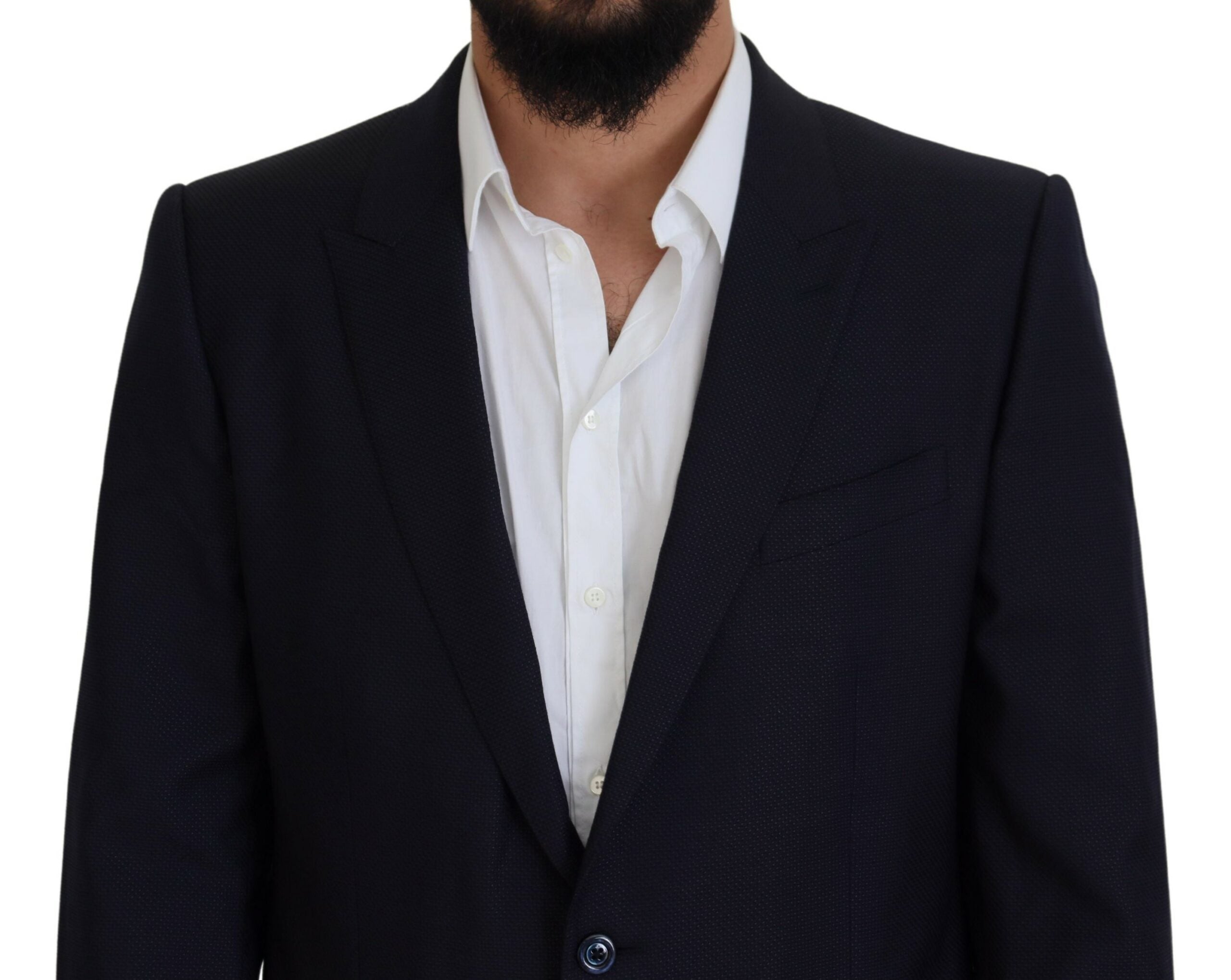 Dolce & Gabbana Blue Single Breasted 2 Piece MARTINI Men's Suit