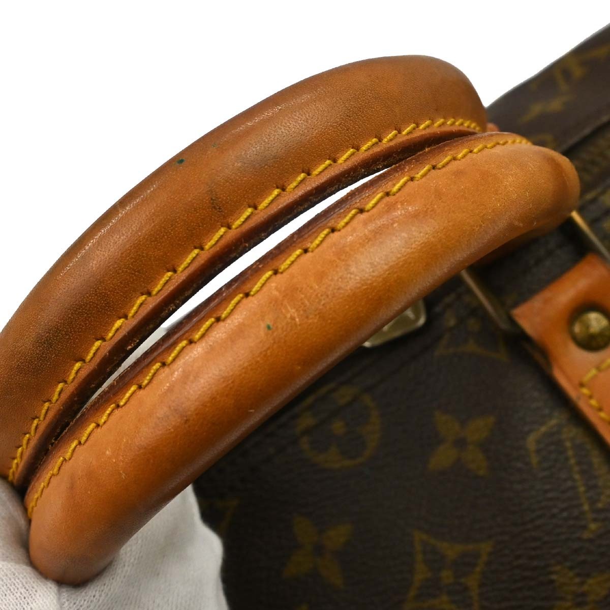 Louis Vuitton Keepall Monogram Canvas Brown Canvas Travel Bag Bag (Pre-Owned)
