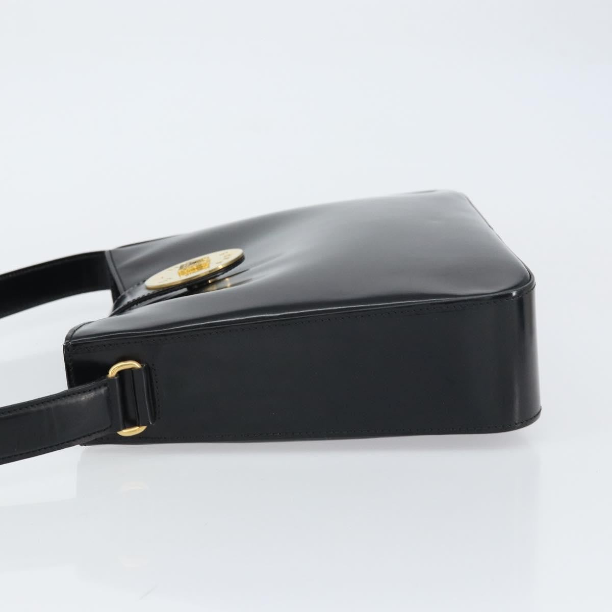 Celine Handbag Patent Leather Black Patent_Leather Handbag (Pre-Owned)