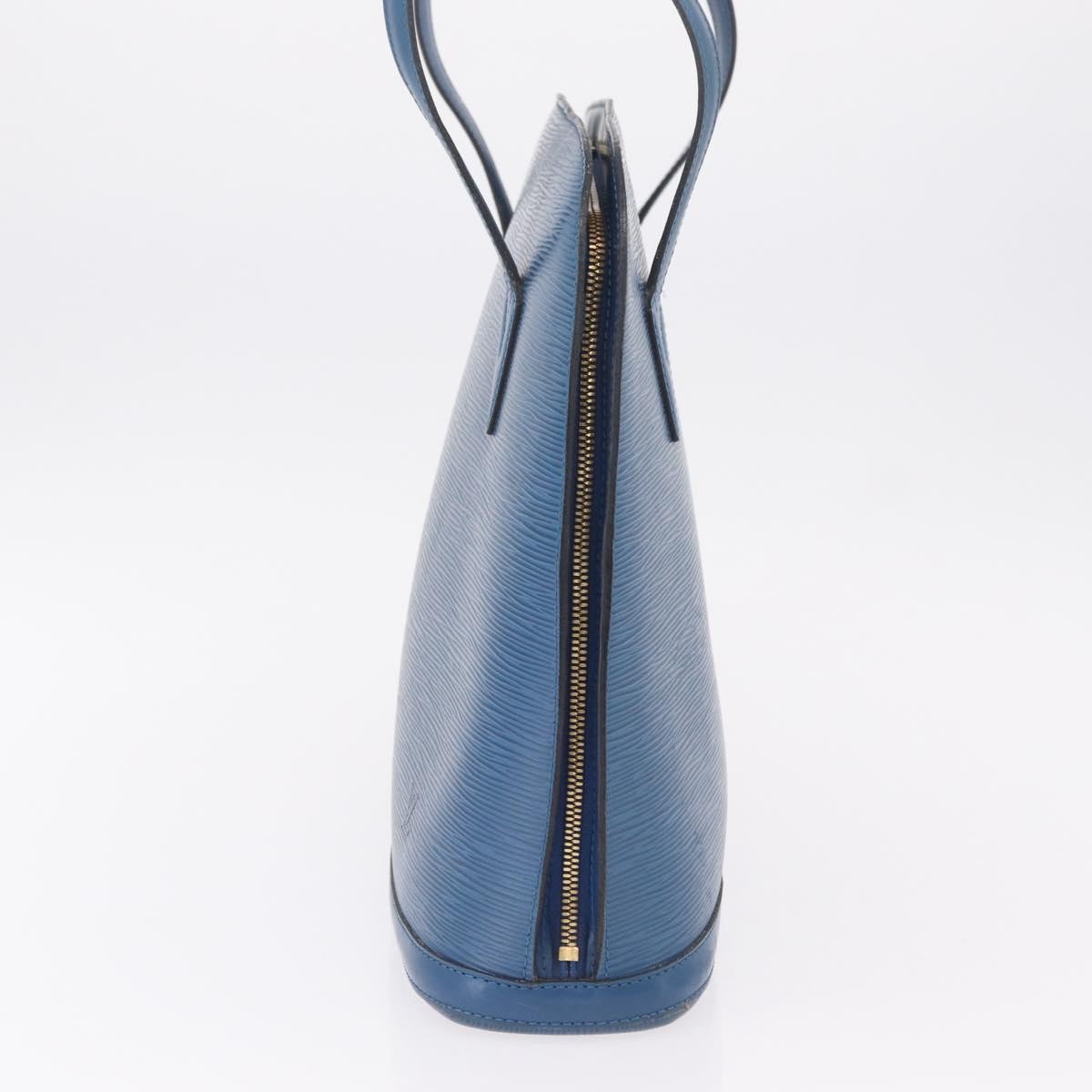 Louis Vuitton Lussac Epi Leather Blue Leather Handbag (Pre-Owned)