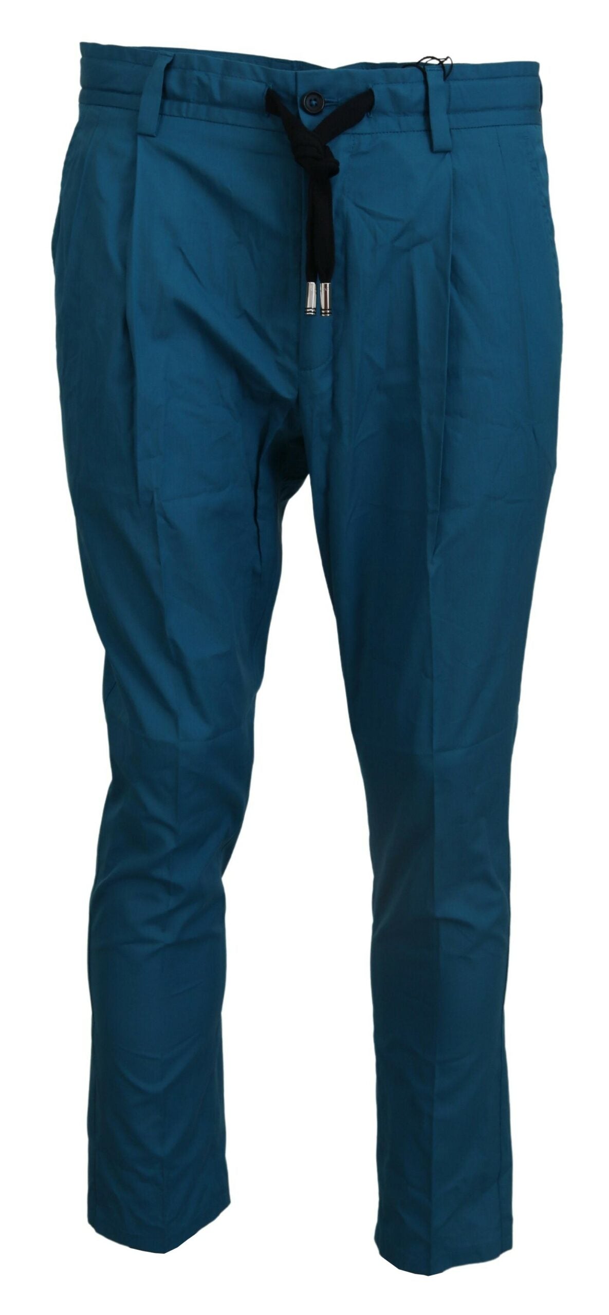 Dolce & Gabbana Casual Blue Chinos Trousers Men's Pants