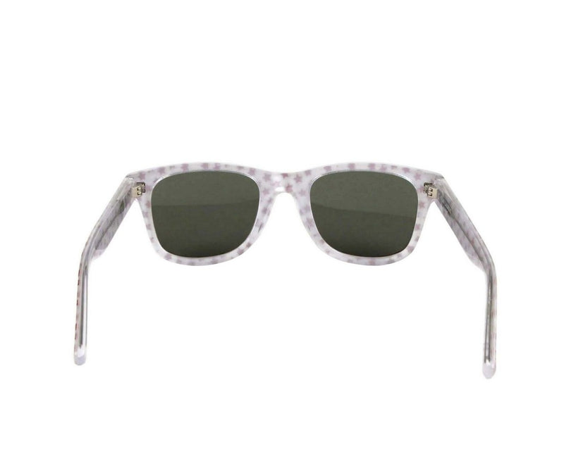 Saint Laurent Women's Classic Silver Glitter Acetate Sunglasses SL51 016 419699 6405