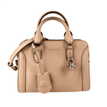 Alexander McQueen Women's Powder Pink Leather Skull Padlock Handbag