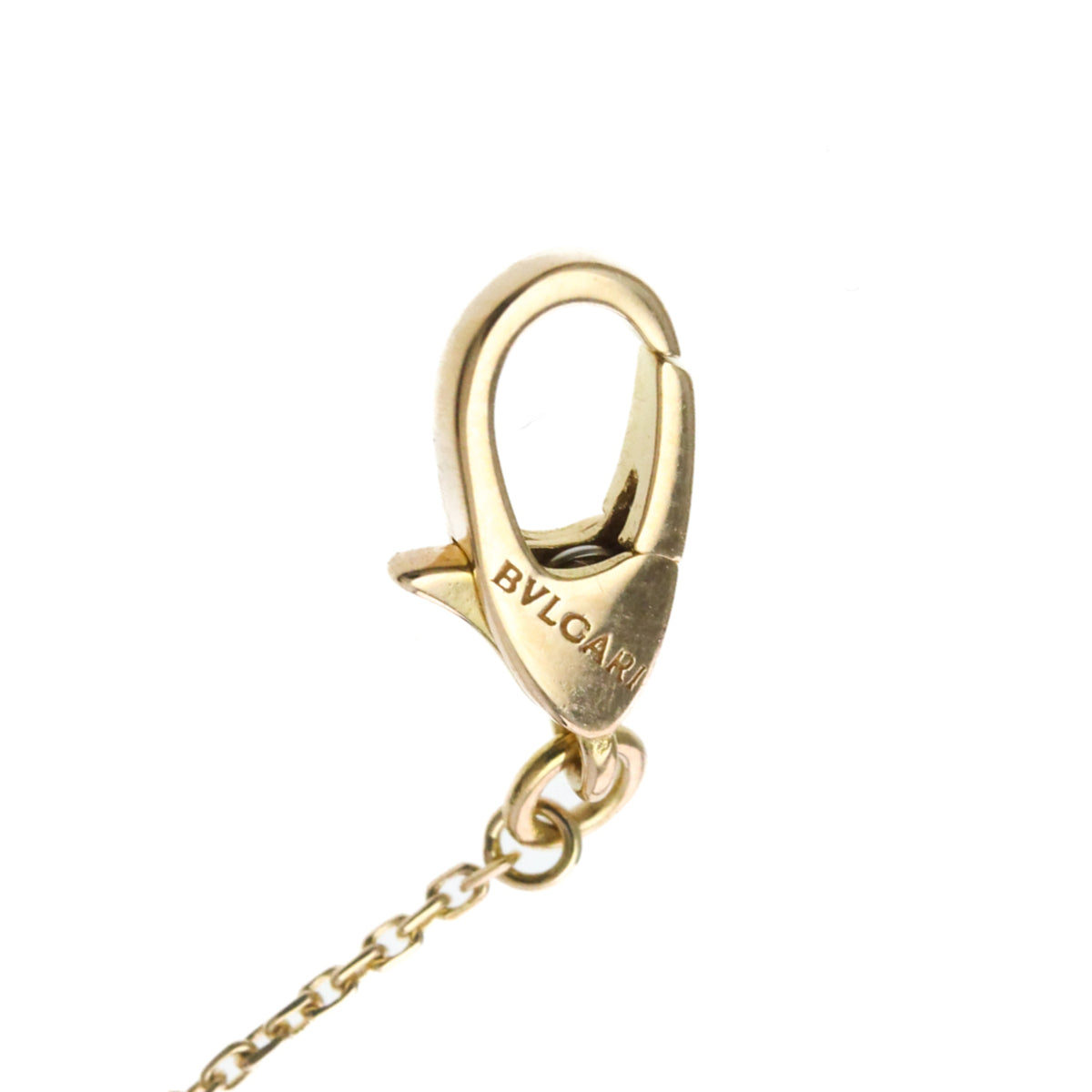 Bvlgari Fiorever Pendant 18K Rose Gold With Ruby And Diamonds Gold Pink_Gold Necklace Jewelry (Pre-Owned)