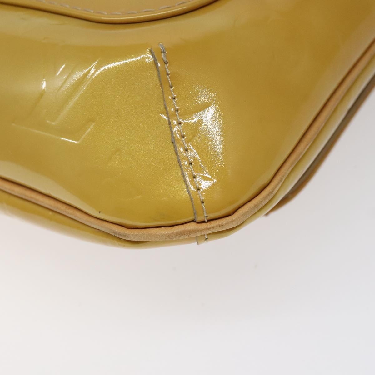 Louis Vuitton Thompson Street Monogram Vernis Beige Patent_Leather Shoulder Bag Bag (Pre-Owned)