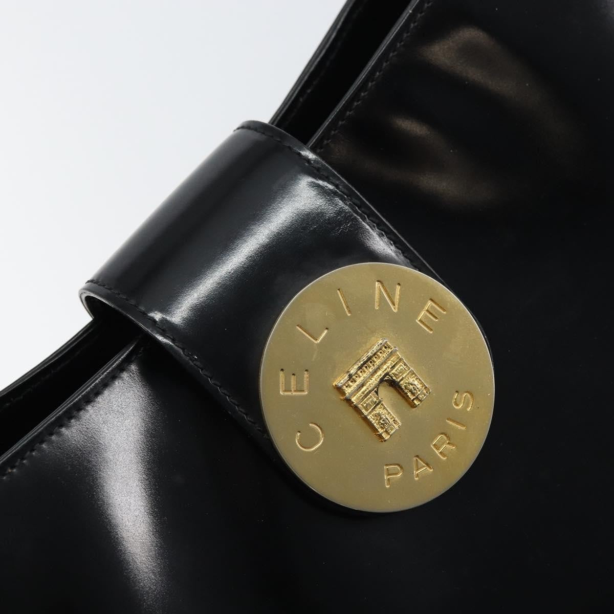 Celine Handbag Patent Leather Black Patent_Leather Handbag (Pre-Owned)