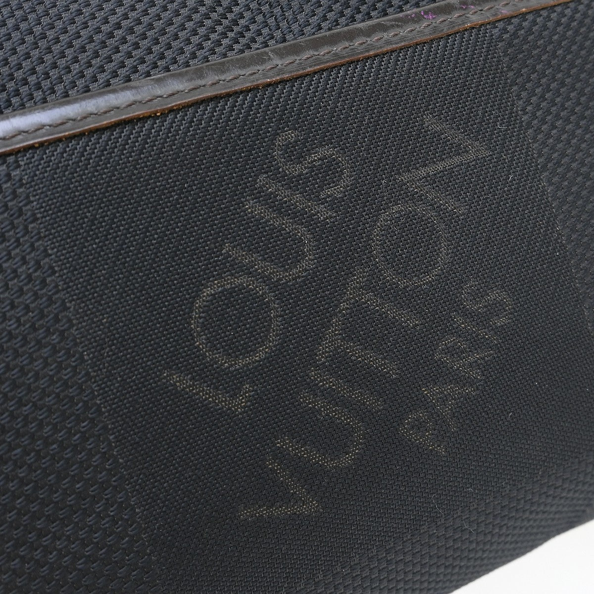 Louis Vuitton Acrobate Waist Damier Geant Canvas Black Canvas Shoulder Bag Bag (Pre-Owned)