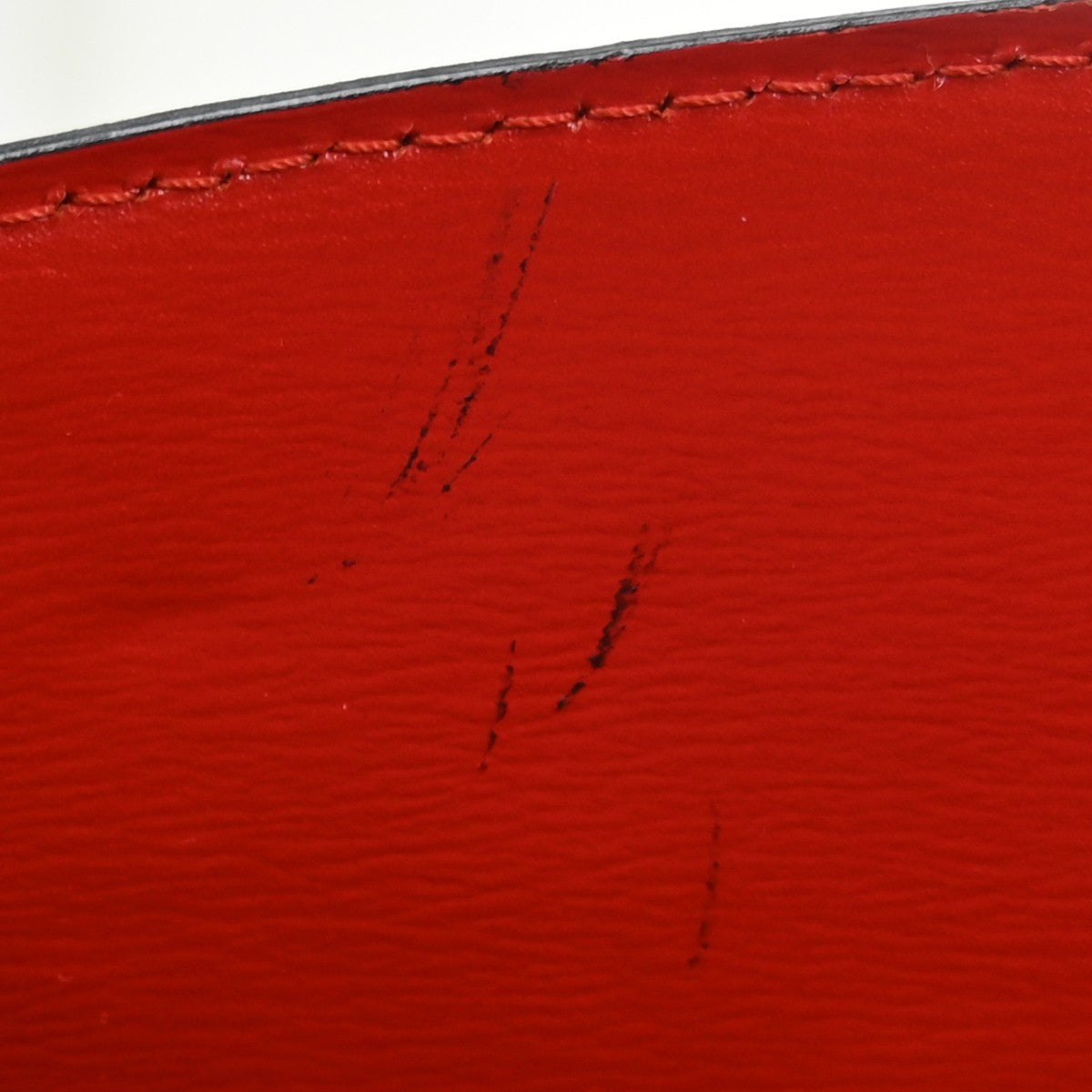 Louis Vuitton Cluny Epi Leather Red Leather Shoulder Bag Bag (Pre-Owned)
