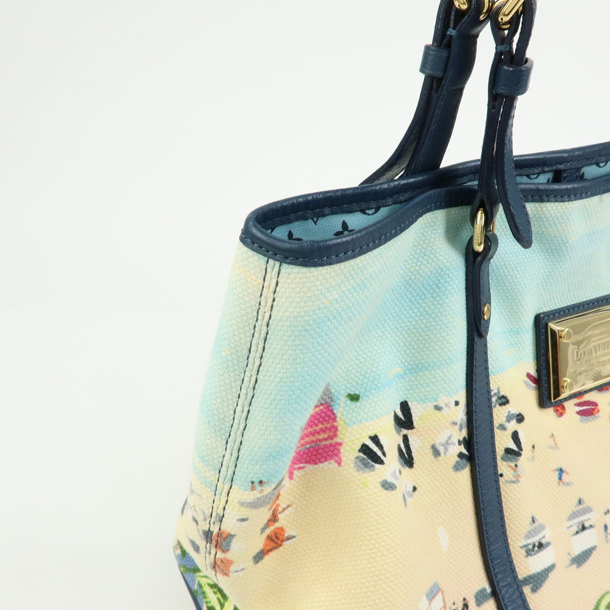 Louis Vuitton Ailleurs Cabas Limited Edition Printed Canvas Multicolour Canvas Tote Bag Bag (Pre-Owned)
