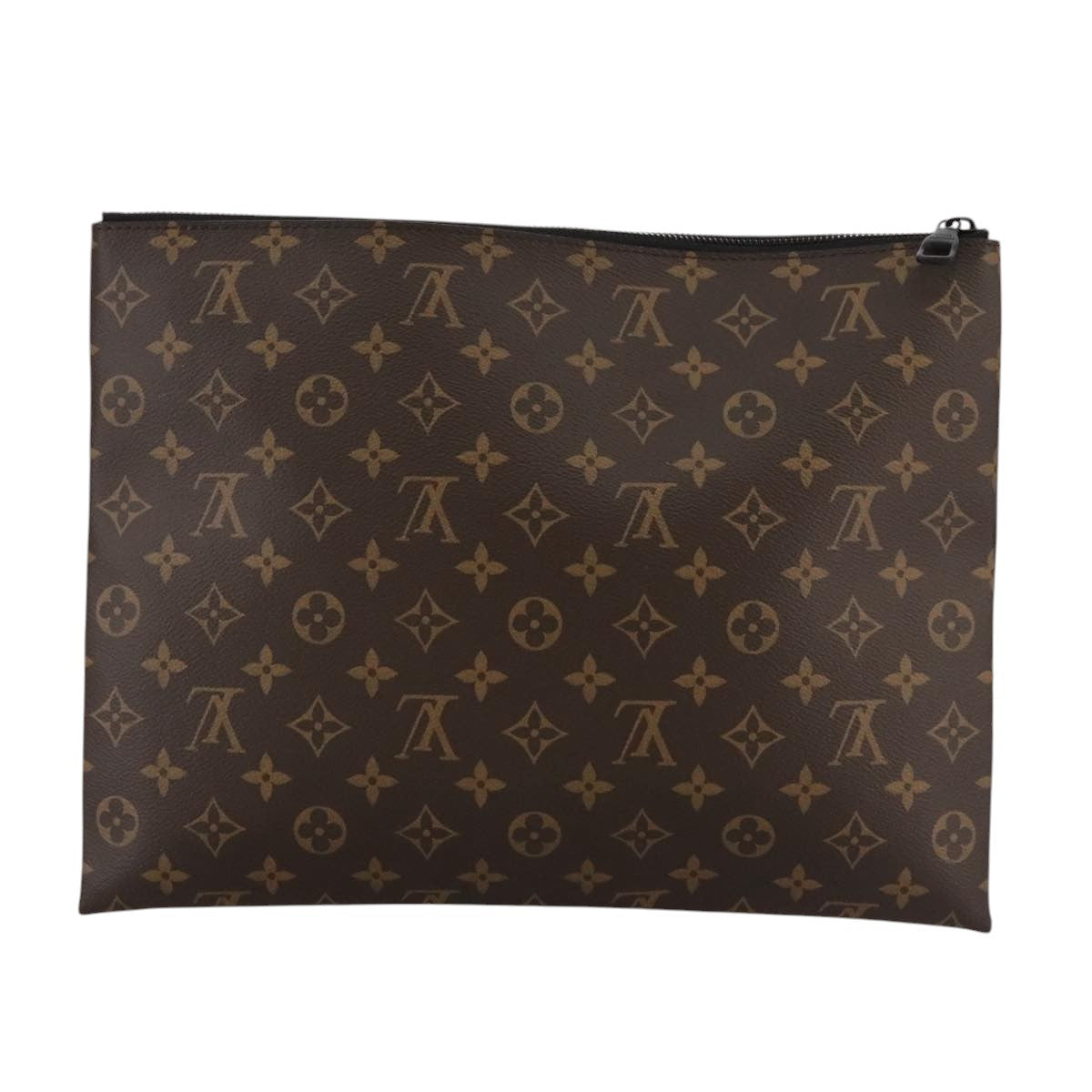 Louis Vuitton Solar Ray A4 Monogram Canvas Brown Canvas Clutche & Pouche Bag (Pre-Owned)