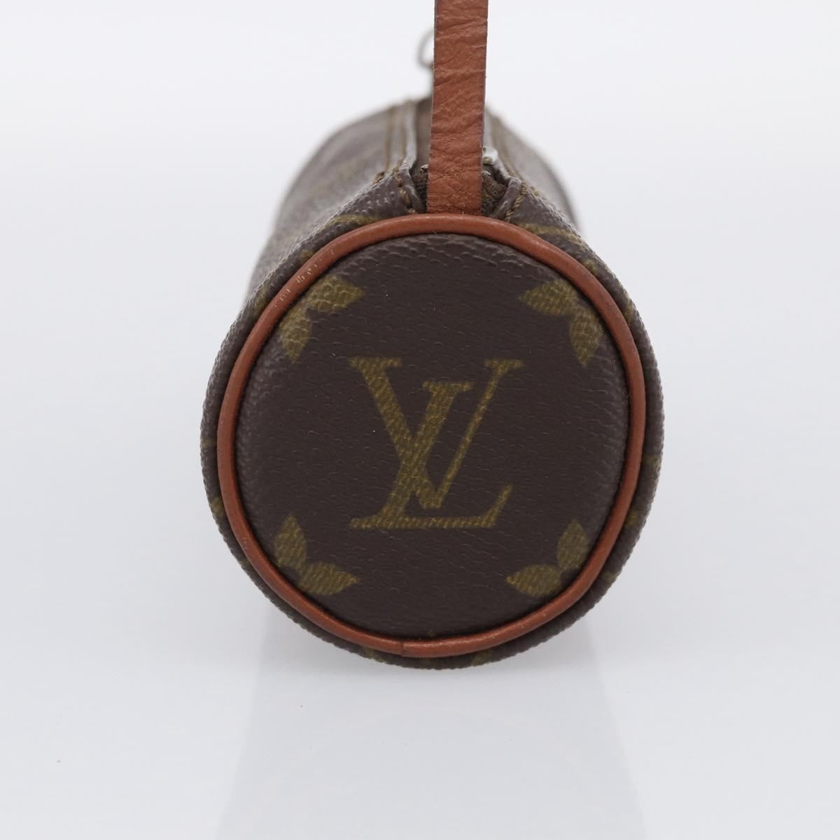 Louis Vuitton Papillon Pochette Monogram Canvas Brown Canvas Clutche & Pouche Bag (Pre-Owned)