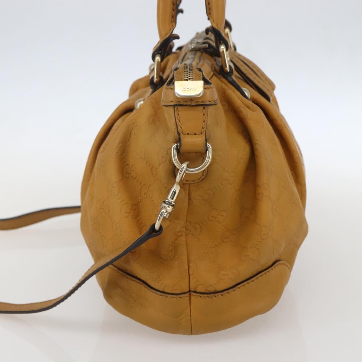 Gucci Sukey Top Handle Satchel Guccissima Leather Brown Leather Tote Bag Bag (Pre-Owned)