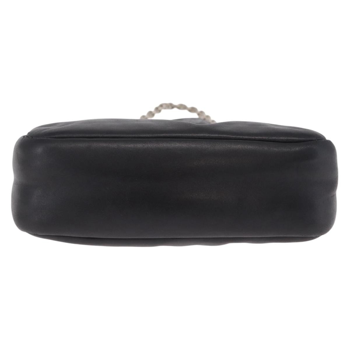 Prada Re-Edition 2005 Nappa Leather Black Leather Shoulder Bag Bag (Pre-Owned)