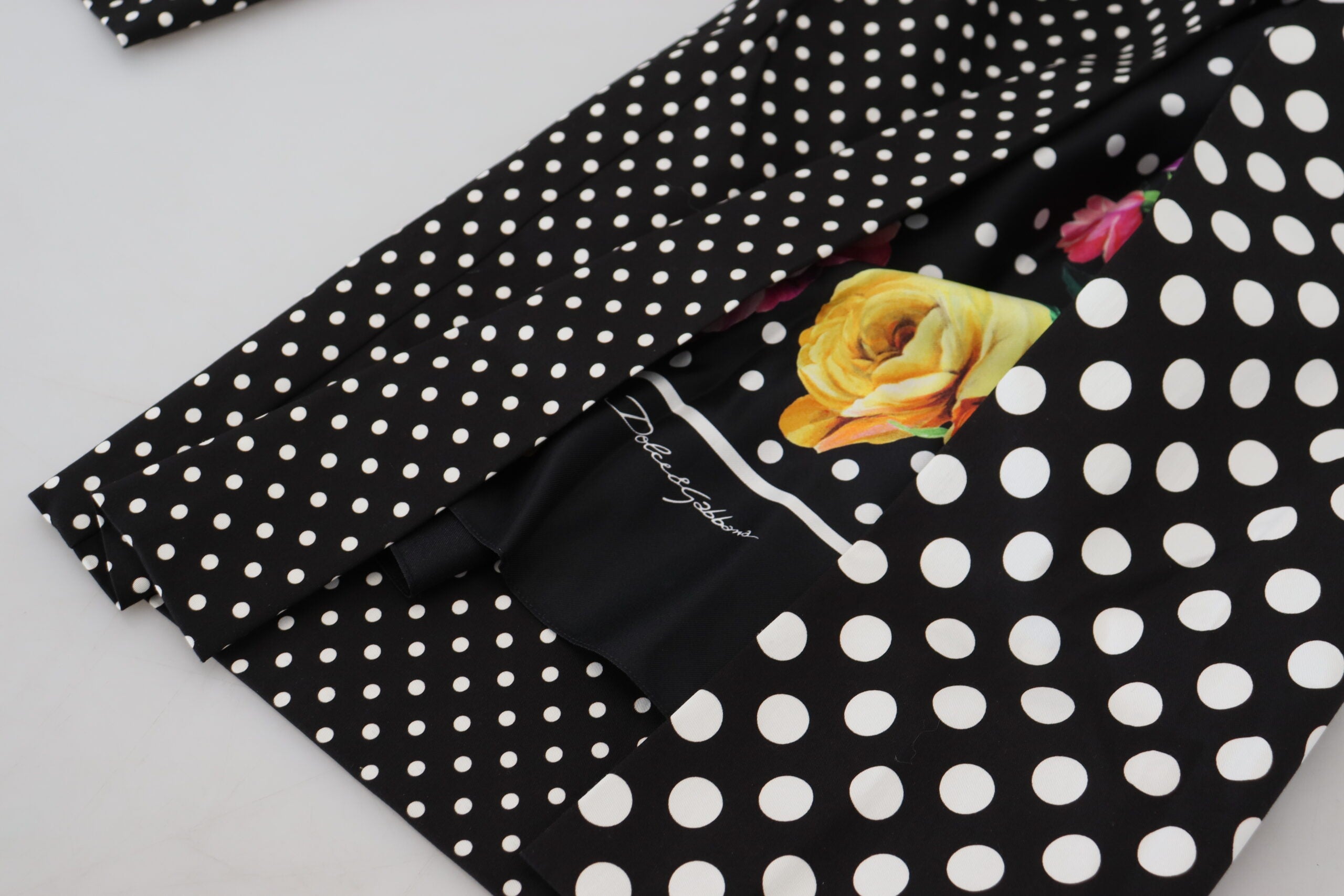 Dolce & Gabbana Multicolor Polka Dots High Waist  Women's Pants