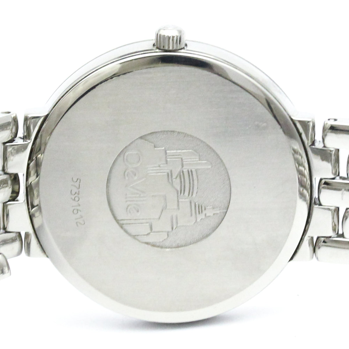 Omega De Ville Prestige Quartz Stainless Steel Watch (Pre-Owned)