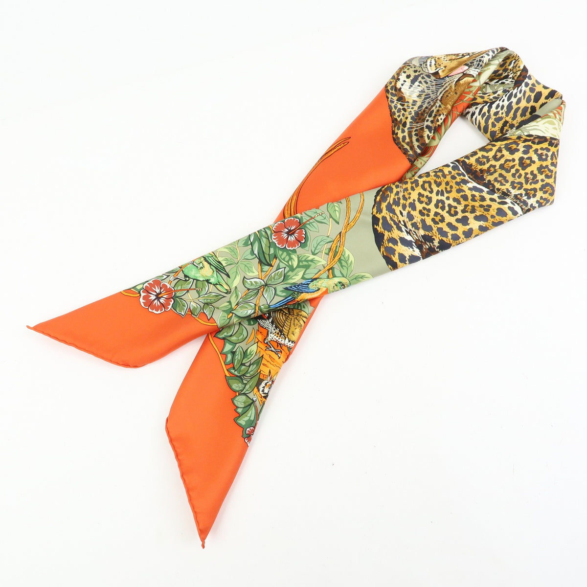 Hermes Carré 90 Silk Multicolor Multicolour Silk Scarve & Shawl Accessory (Pre-Owned)
