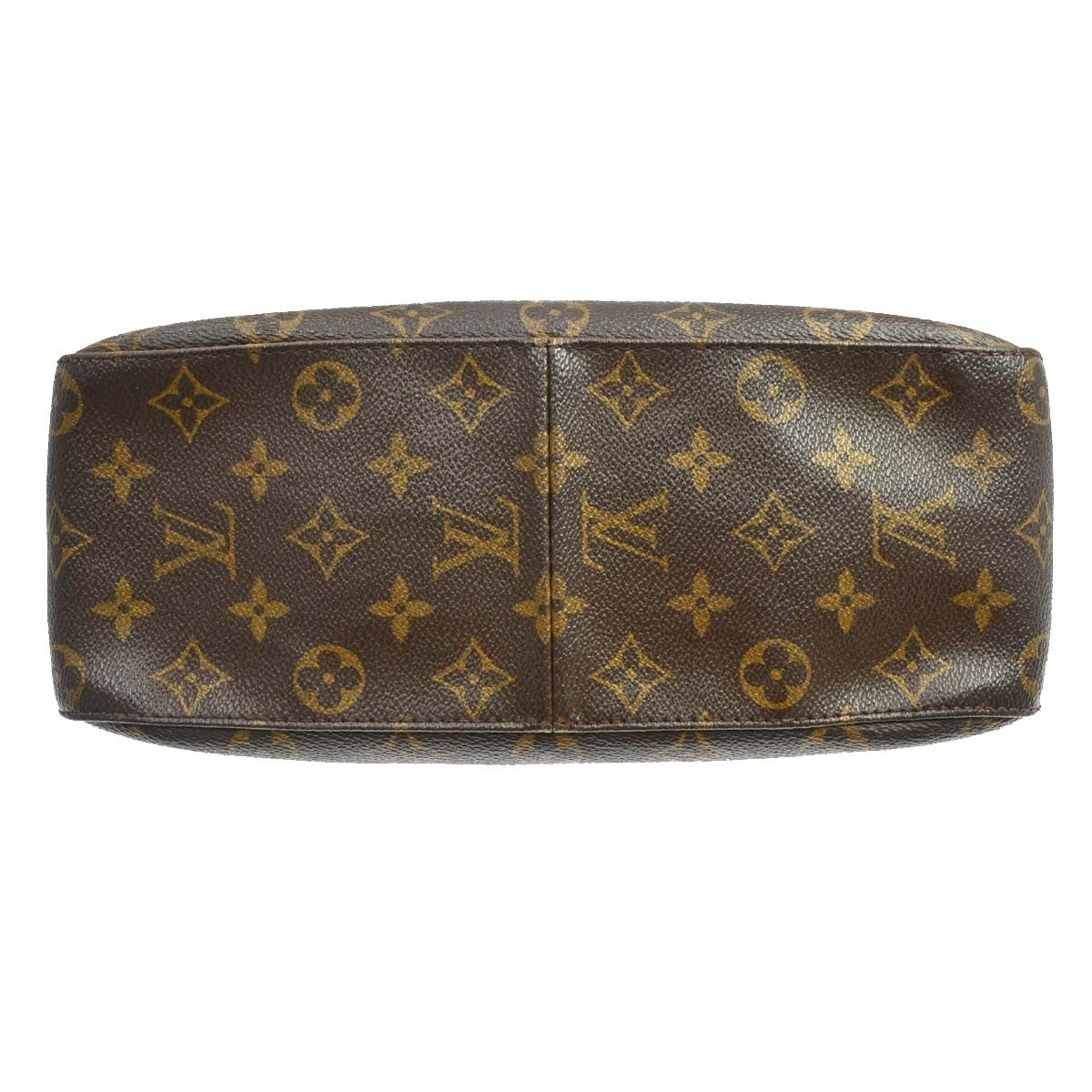 Louis Vuitton Looping Monogram Canvas Brown Canvas Handbag (Pre-Owned)