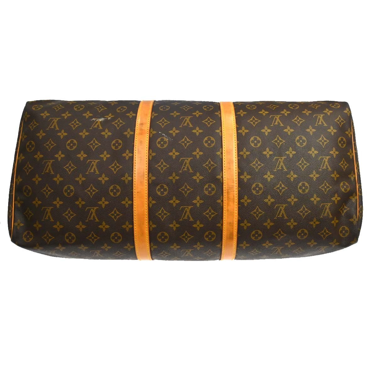 Louis Vuitton Keepall Monogram Canvas Brown Canvas Travel Bag Bag (Pre-Owned)