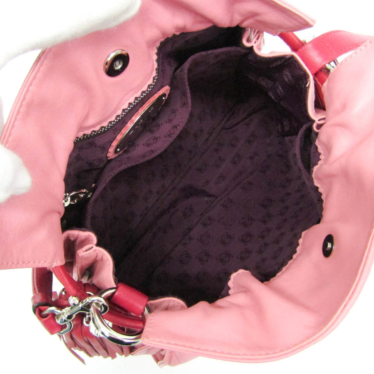 Loewe Flamenco Leather Pink Leather Crossbody Bag Bag (Pre-Owned)