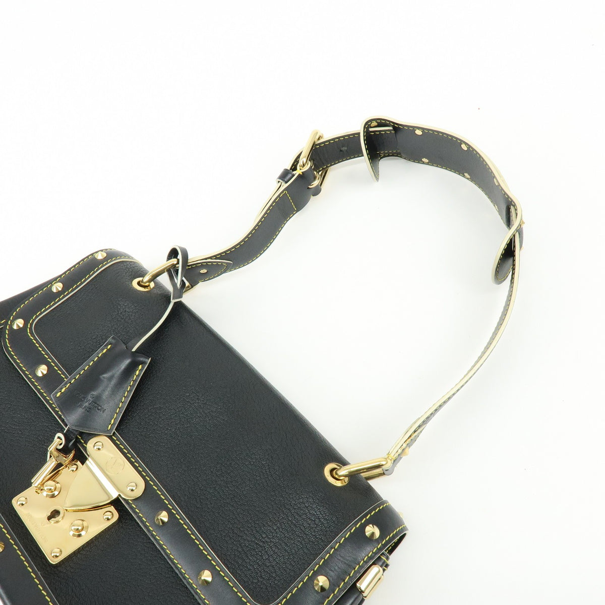 Louis Vuitton Suhali Le Talentueux Leather Black Leather Handbag (Pre-Owned)